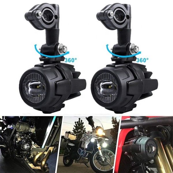 Auxiliary LED Driving Lights For BMW F800GS ADV / R1200GS / R1200GS Motorcycle - Image 4